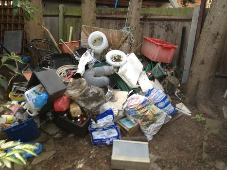 Commercial waste disposal trucks in Bayswater