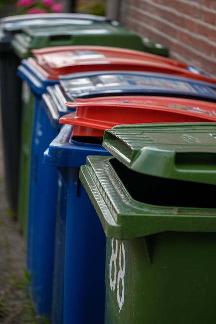 Rubbish collection near Royal Oak station Bayswater